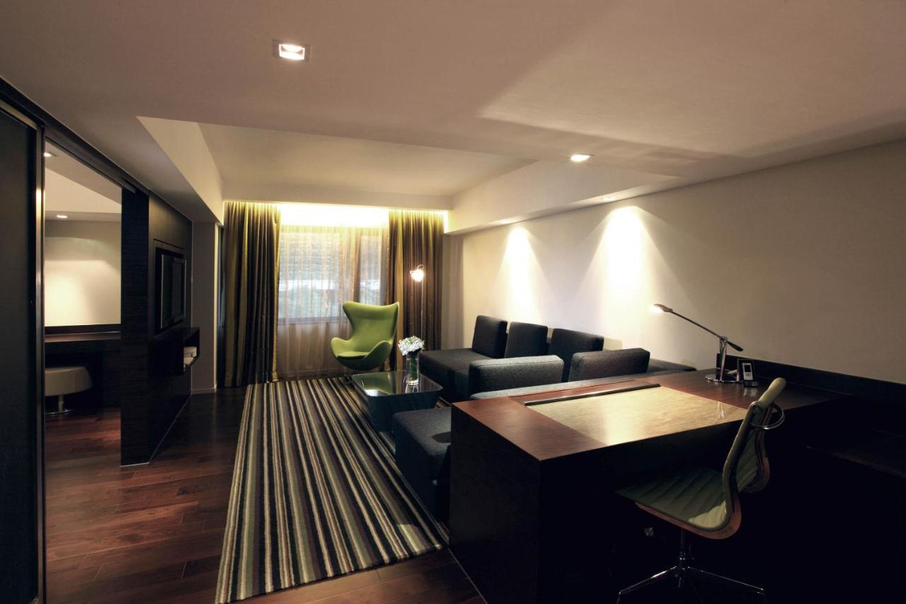 Hotel The Mira Hongkong Exteriér fotografie A suite at the hotel